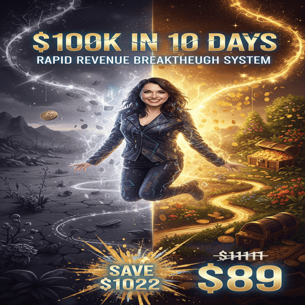 $100K in 10 Days - Complete Course at Best Price 2025 by Cassie Howard Concept