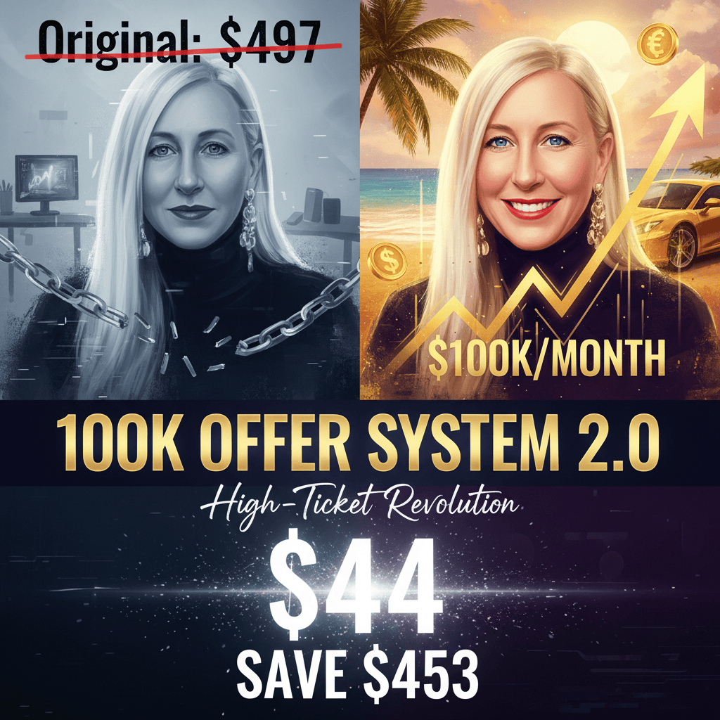 100K Offer System 2.0 - Complete Course at Best Price 2025 by Kathryn Porritt Concept