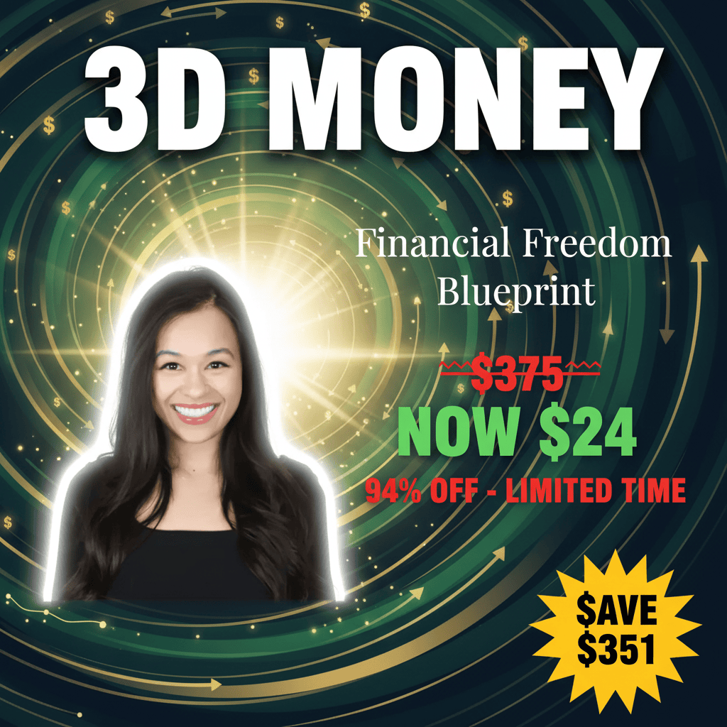 3D Money - Complete Course at Best Price 2025 by Erika Kullberg