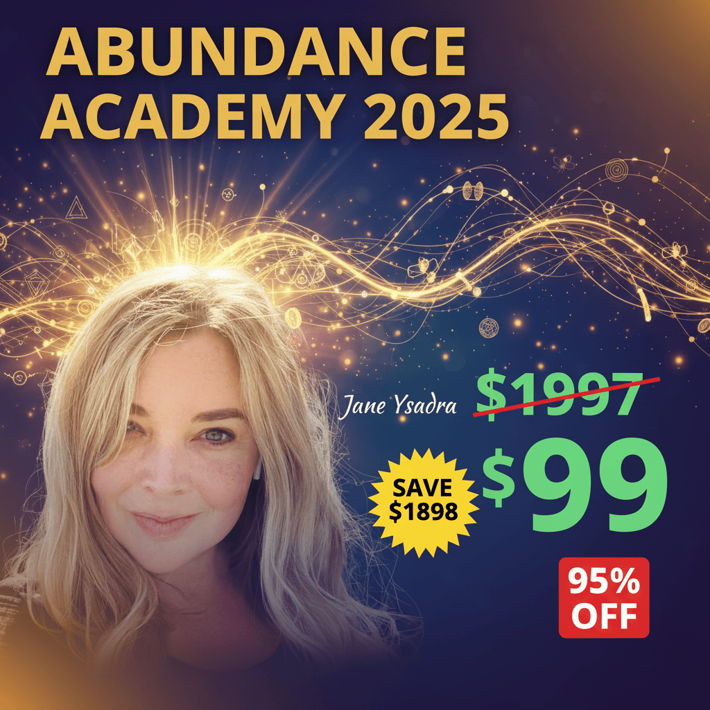 Abundance Academy 2025 - Complete Course at Best Price 2025 by Jane Ysadora