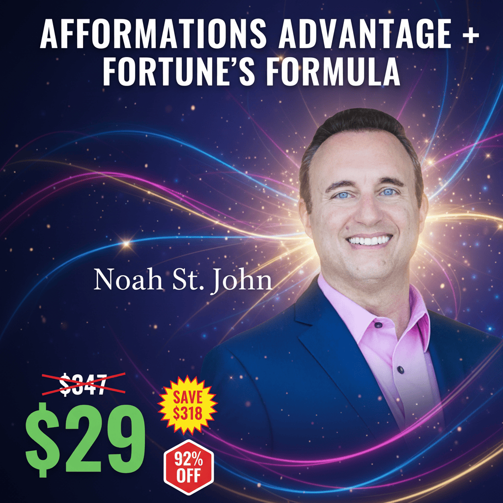 Afformations Advantage + Fortune's Formula - Complete Course at Best Price 2025 by Noah St John