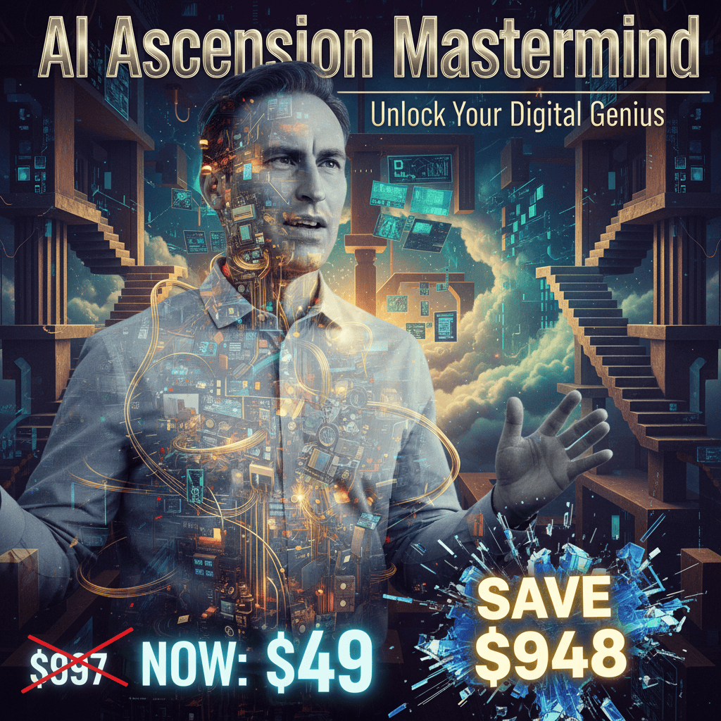 AI Ascension Mastermind - Complete Course at Best Price 2025 by Niall Anthon Scale Certified Concept