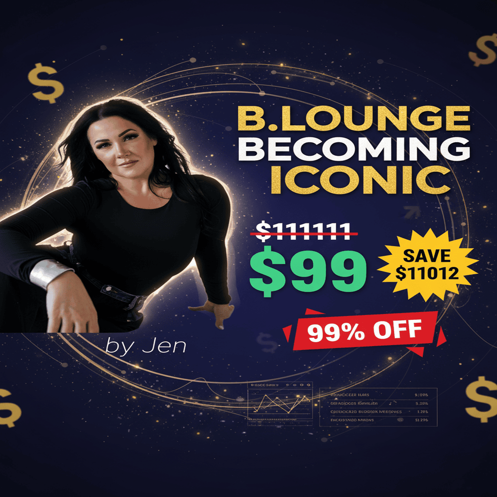 B.Lounge Becoming Iconic - Complete Course at Best Price 2025 by Jen