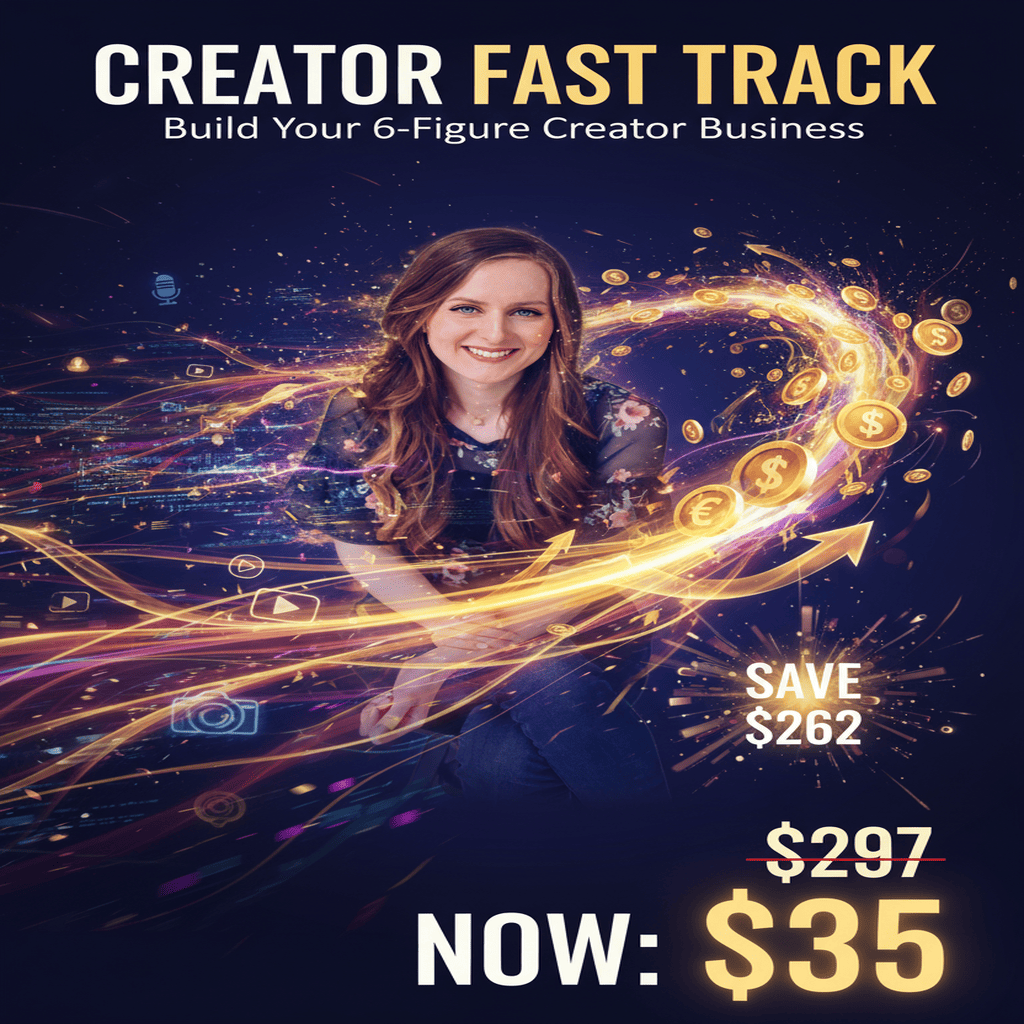 Creator Fast Track - Complete Course at Best Price 2025 by Gillian Perkins Concept