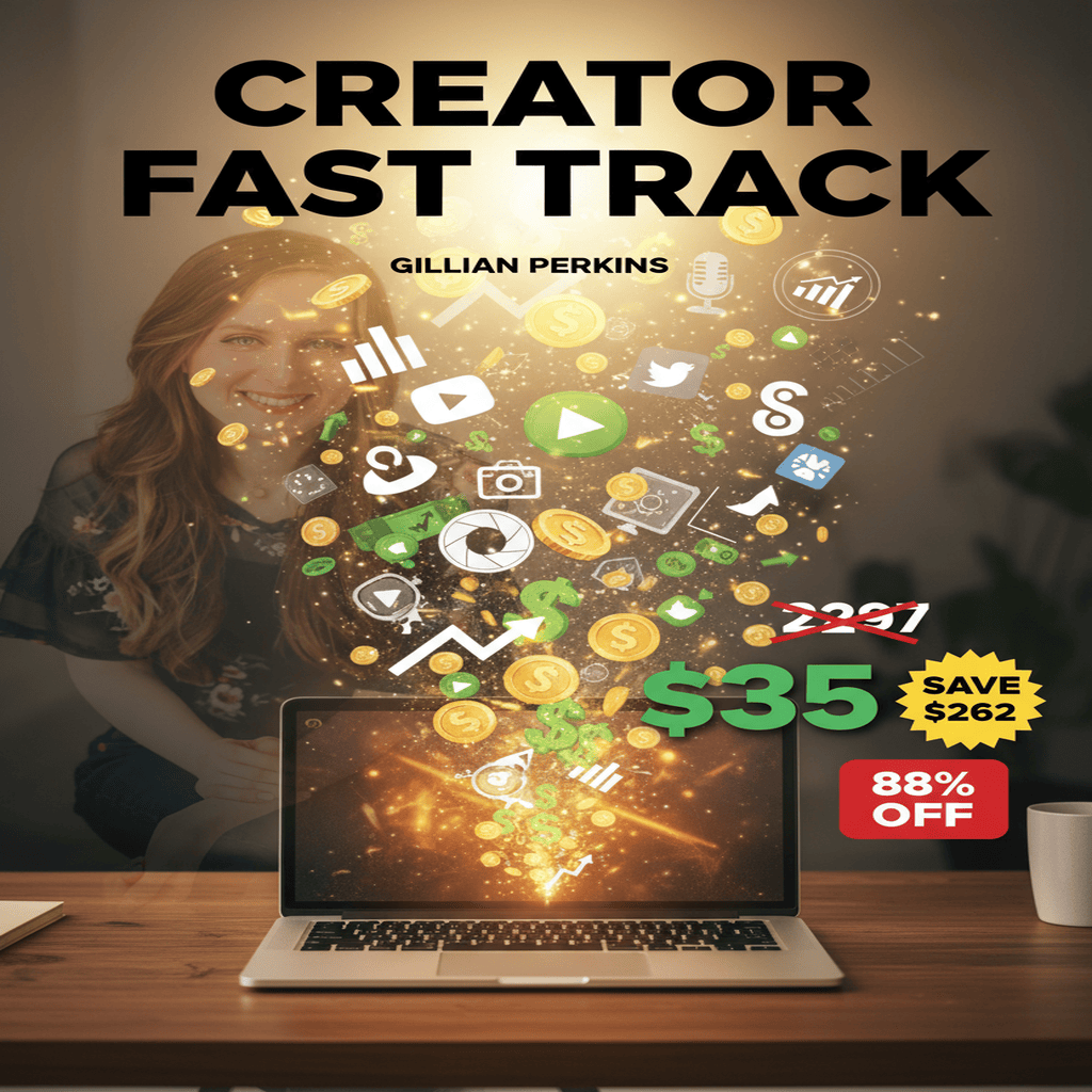 Creator Fast Track - Complete Course at Best Price 2025 by Gillian Perkins