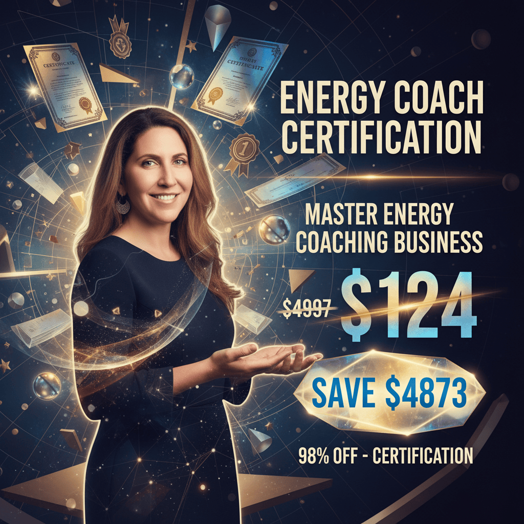 Energy Coach Certification - Complete Course at Best Price 2025 by Magali Peysha Concept