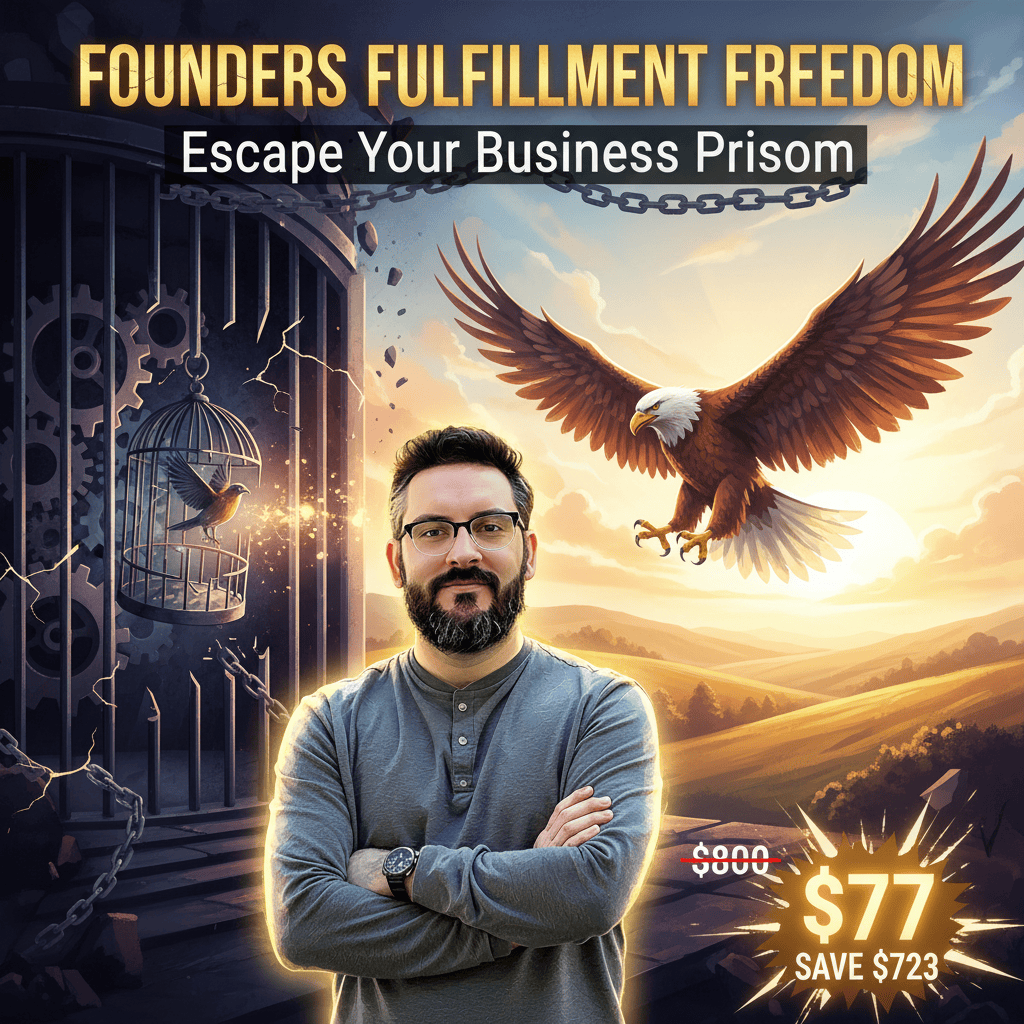 Founders Fulfillment Freedom by Mike Shreeve: Complete Course at Best Price Concept