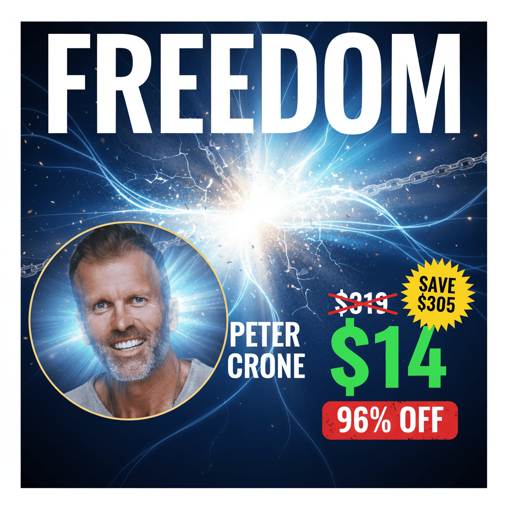 Freedom - Complete Course at Best Price 2025 by Peter Crone