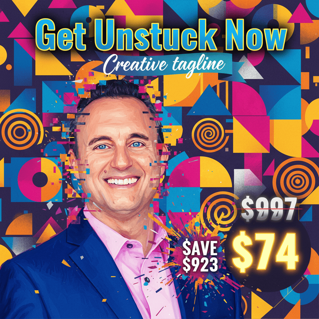 Get Unstuck Now - Complete Course at Best Price 2025 by Noah St John Concept