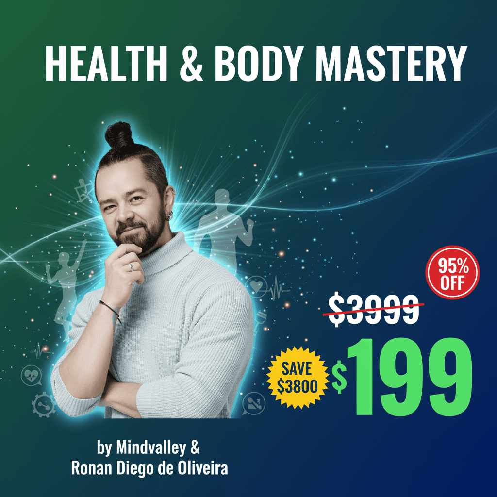 Health & Body Mastery - Complete Course at Best Price 2025 by Mindvalley Ronan Diego De Oliveira