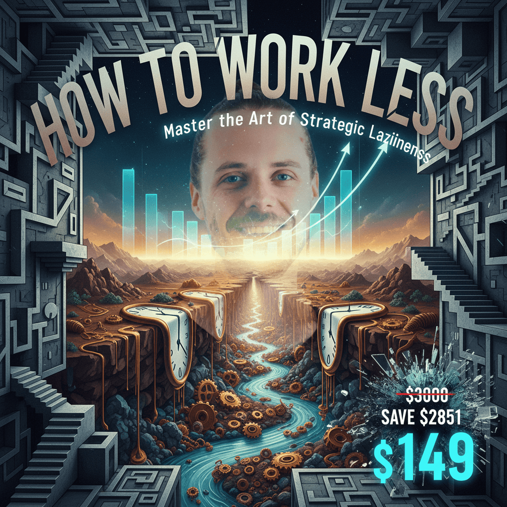 How To Work Less - Complete Course at Best Price 2025 by Rich Webster Concept