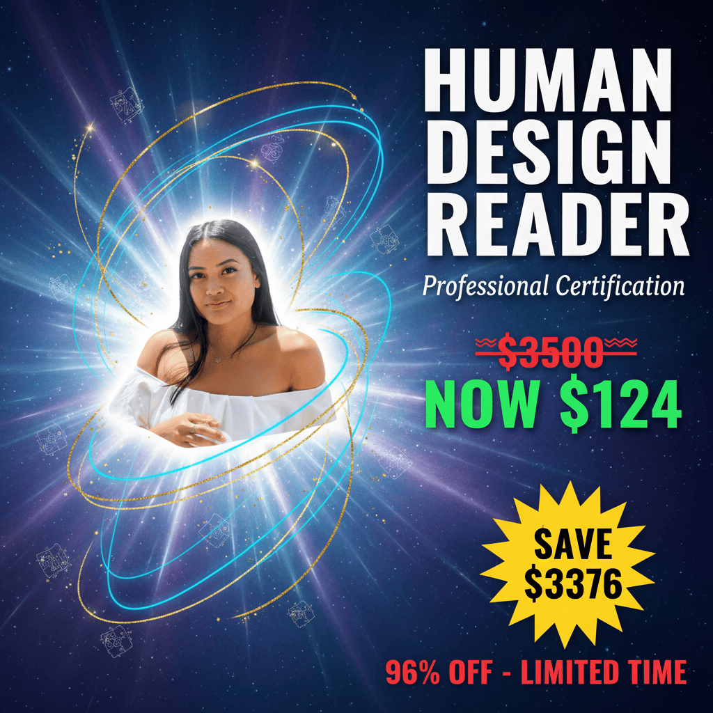 Human Design Reader Certification - Complete Course at Best Price 2025 by Krystle Alfarero