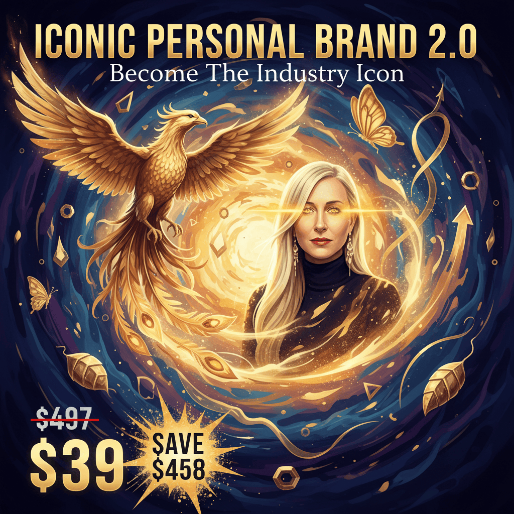 Iconic Personal Brand 2.0 - Complete Course at Best Price 2025 by Kathryn Porritt Concept