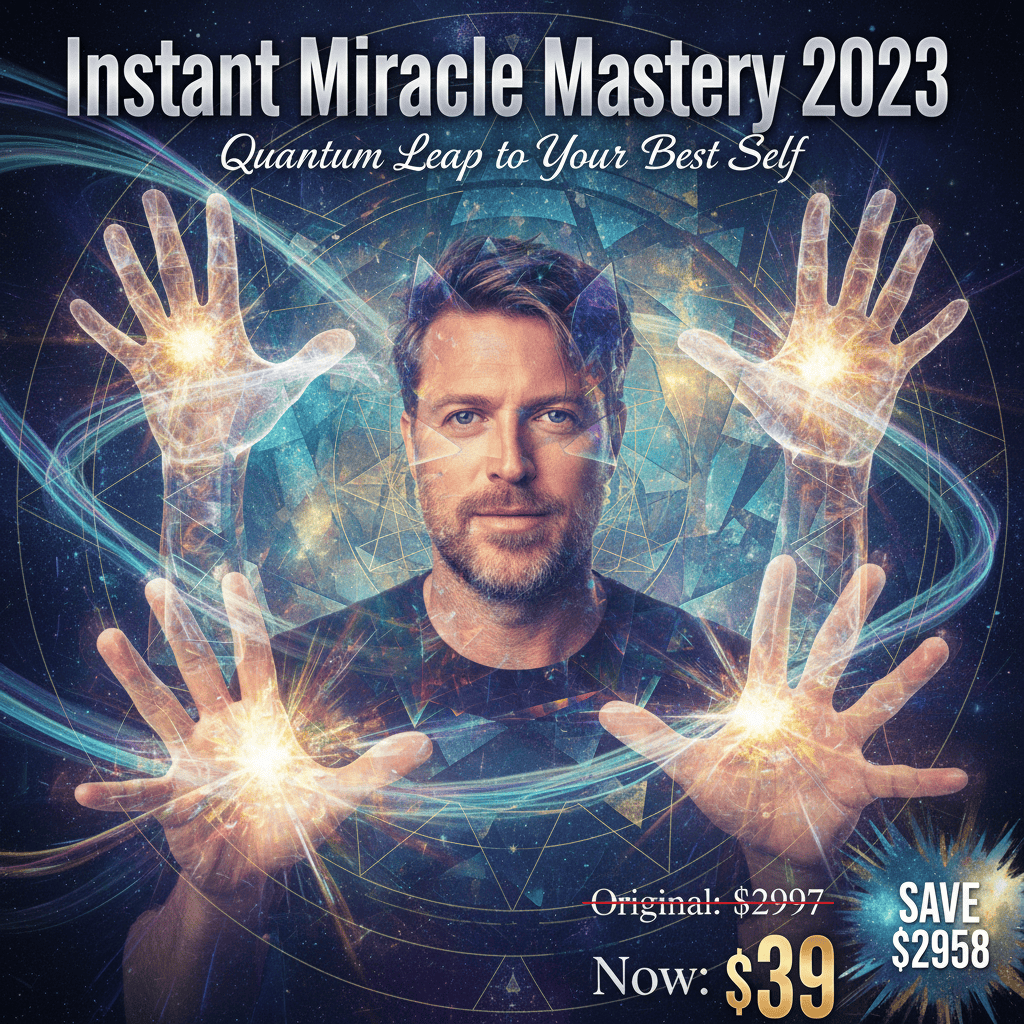 Instant Miracle Mastery 2023 - Complete Course at Best Price 2025 by Christian Mickelsen Concept