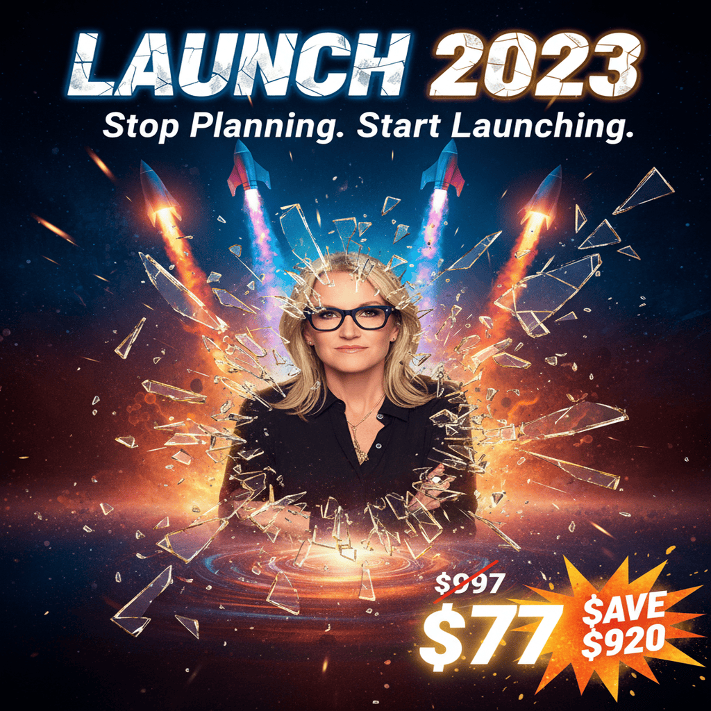 Launch 2023 by Mel Robbins: Complete Course at Best Price Concept