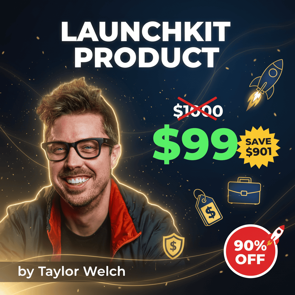 LaunchKit Product - Complete Course at Best Price 2025 by Taylor Welch