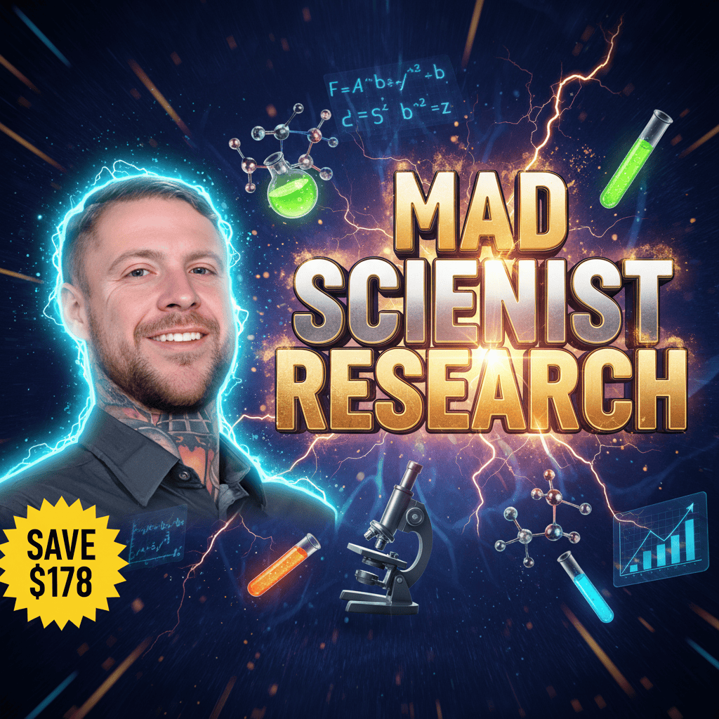 Mad Scientist Research - Complete Course at Best Price 2025 by Parker Worth