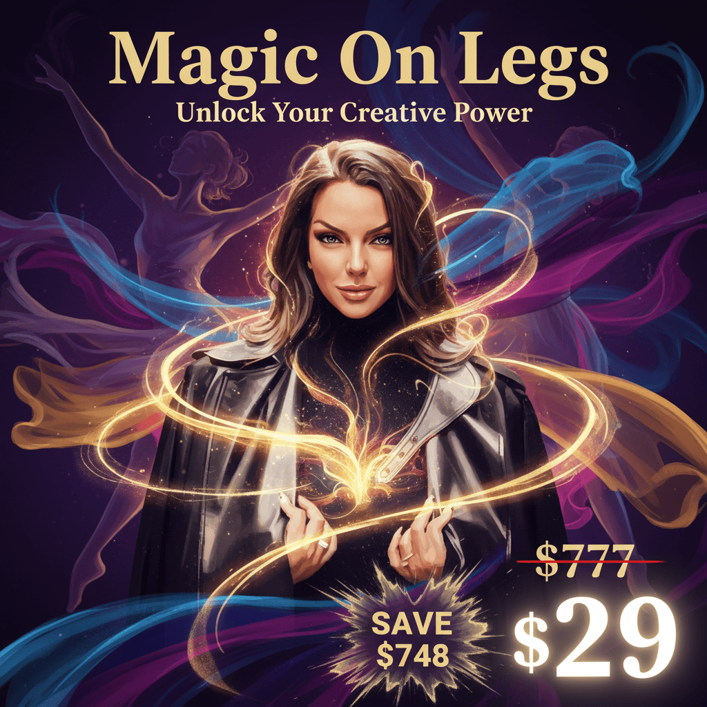 Magic On Legs - Complete Course at Best Price 2025 by Melanie Ann Layer Concept