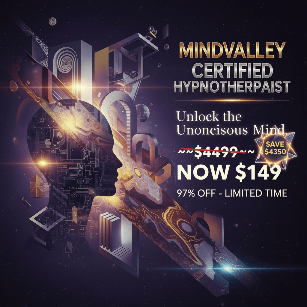 Mindvalley Certified Hypnotherapist - Complete Course at Best Price 2025 Concept