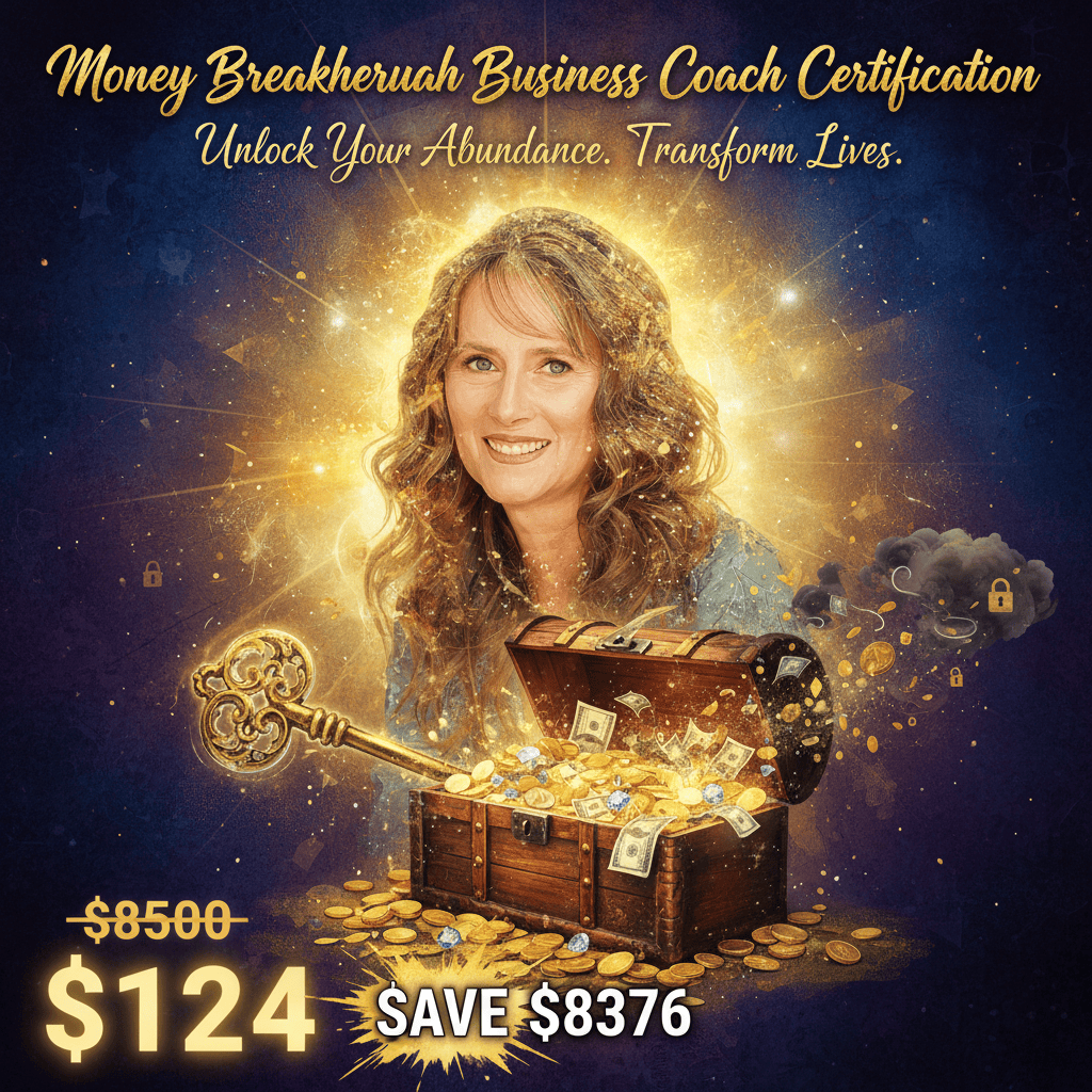 Money Breakthrough Business Coach Certification - Complete Course at Best Price 2025 by Kendall Summerhawk Concept