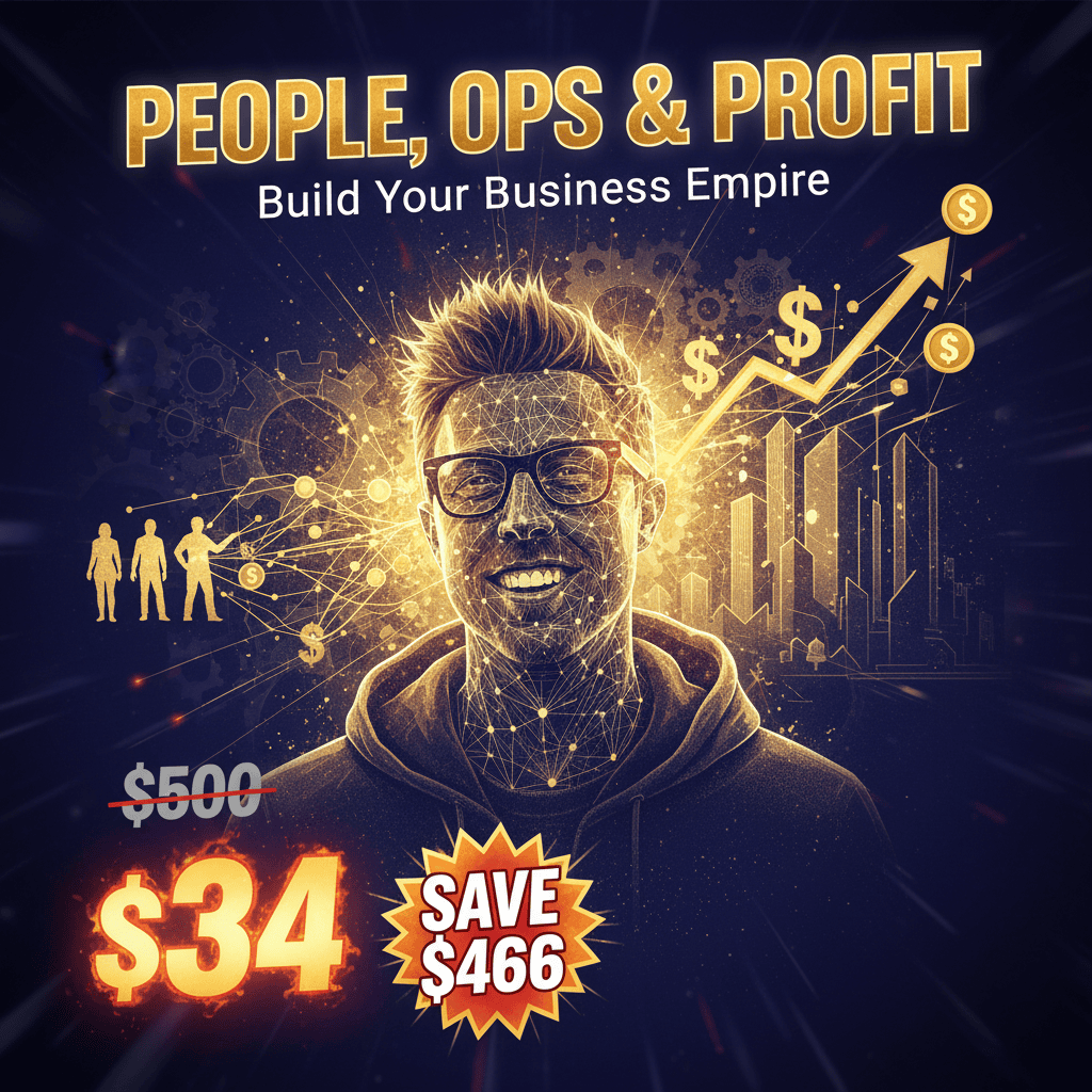 People, Ops & Profit - Complete Course at Best Price 2025 by Taylor Welch Concept
