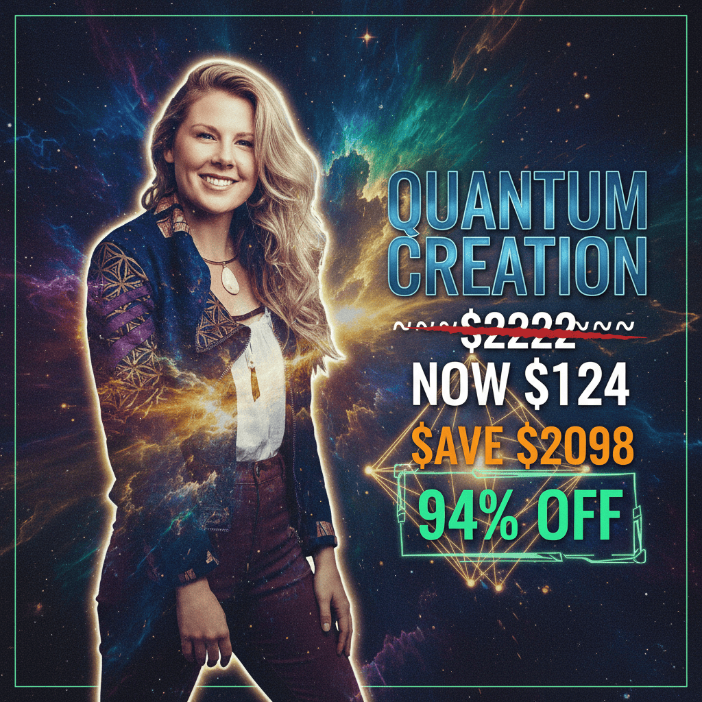 Quantum Creation Advanced Manifesting - Complete Course at Best Price 2025 by Mandy Morris Oliver Nino Concept