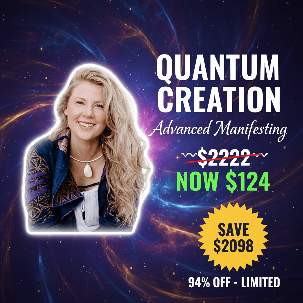 Quantum Creation Advanced Manifesting - Complete Course at Best Price 2025 by Mandy Morris Oliver Nino