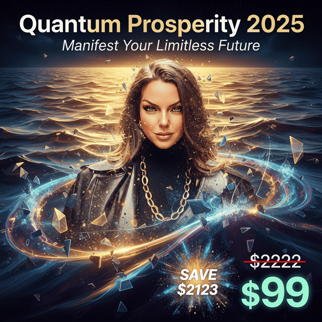 Quantum Prosperity 2025 - Complete Course at Best Price 2025 by Melanie Ann Layer Concept