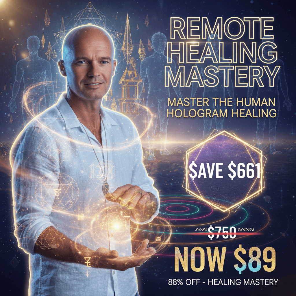 Remote Healing Mastery - Complete Course at Best Price 2025 by Christof Melchizedek Concept