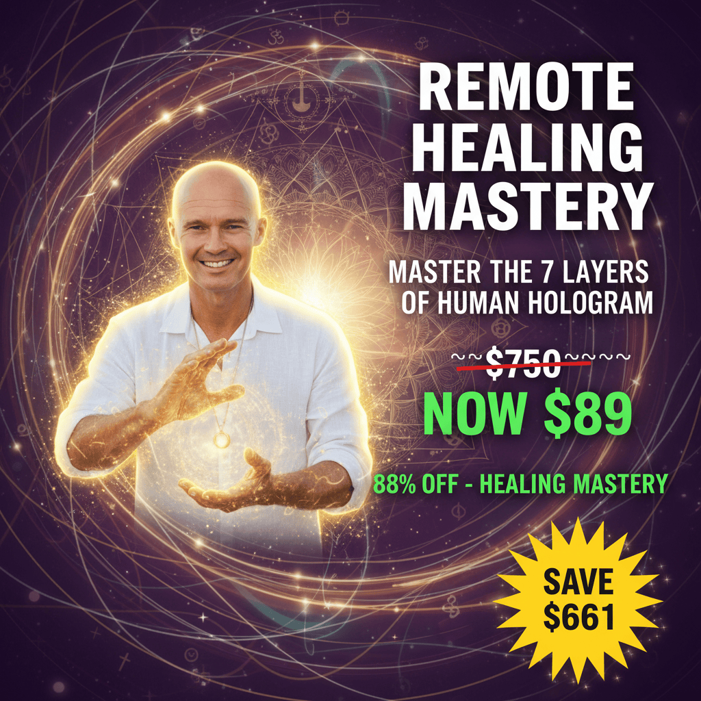 Remote Healing Mastery - Complete Course at Best Price 2025 by Christof Melchizedek