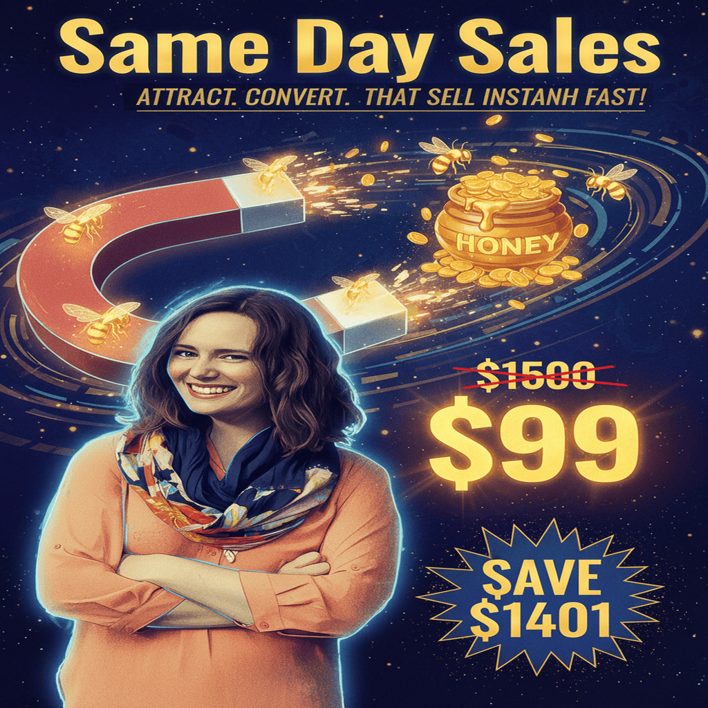 Same Day Sales - Complete Course at Best Price 2025 by Steph Crowder Concept