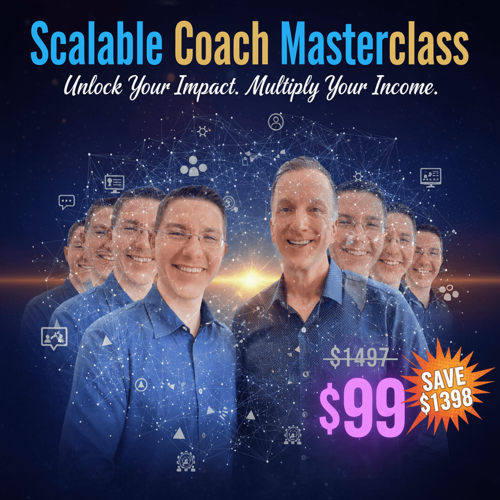 Scalable Coach Masterclass - Complete Course at Best Price 2025 by Lucas Garvin Jim Hohl Concept