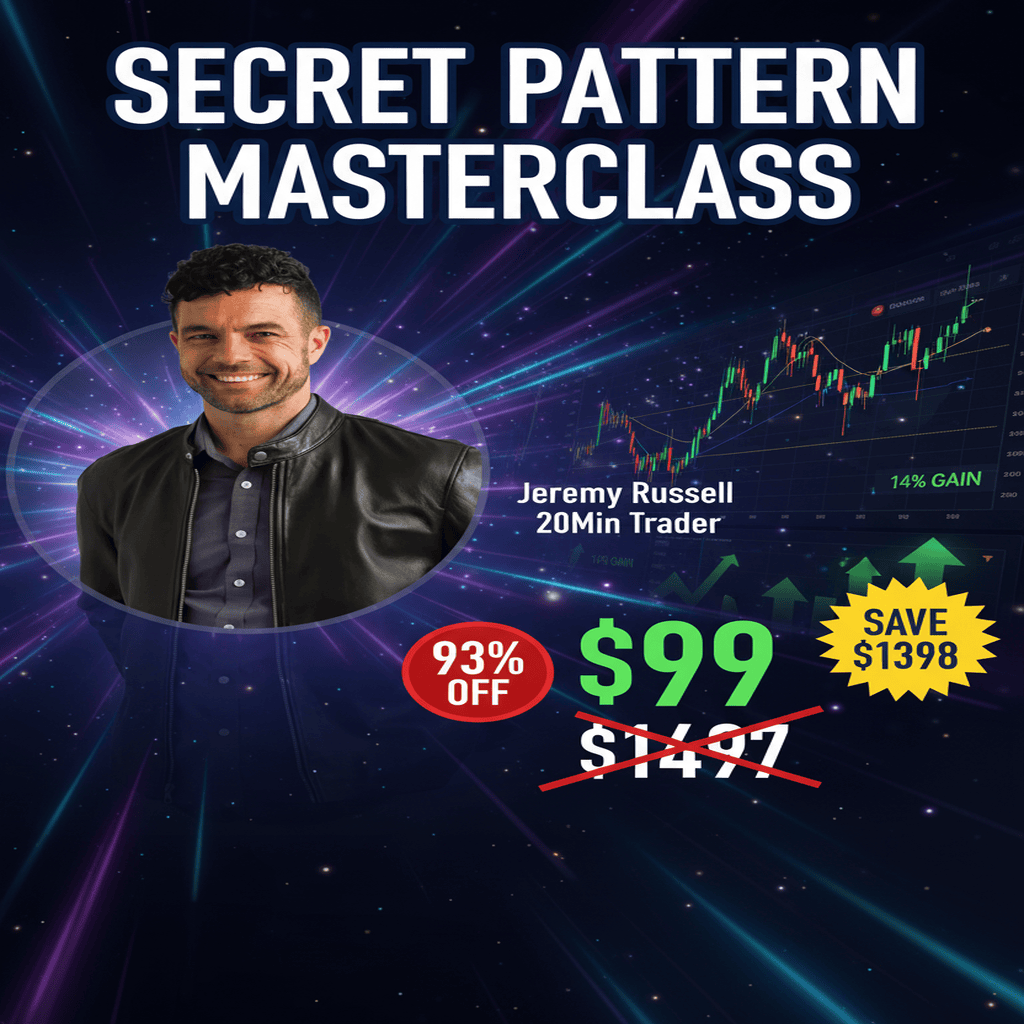 Secret Pattern Masterclass - Complete Course at Best Price 2025 by Jeremy Russell 20min Trader