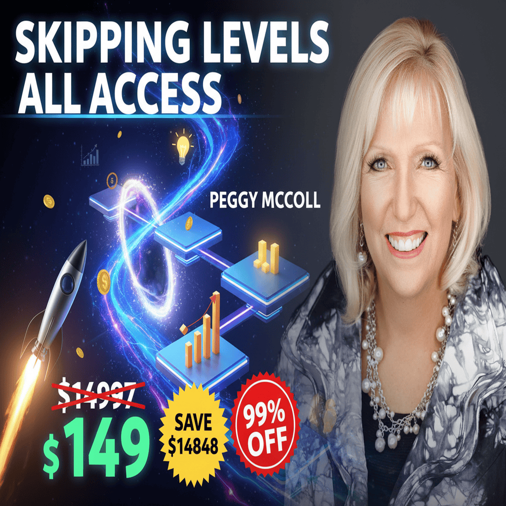 Skipping Levels All Access Pass by Peggy McColl: Complete Course at Best Price