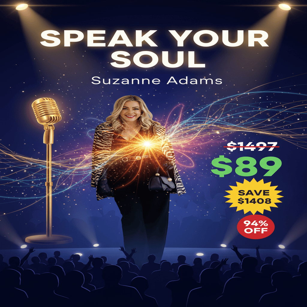 Speak Your Soul - Complete Course at Best Price 2025 by Suzanne Adams
