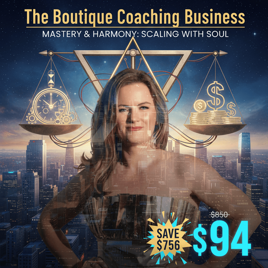 The Boutique Coaching Business - Complete Course at Best Price 2025 by Becky Keen Concept