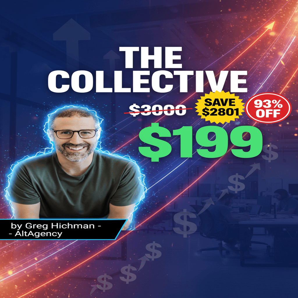 The Collective - Complete Course at Best Price 2025 by Greg Hickman Altagency