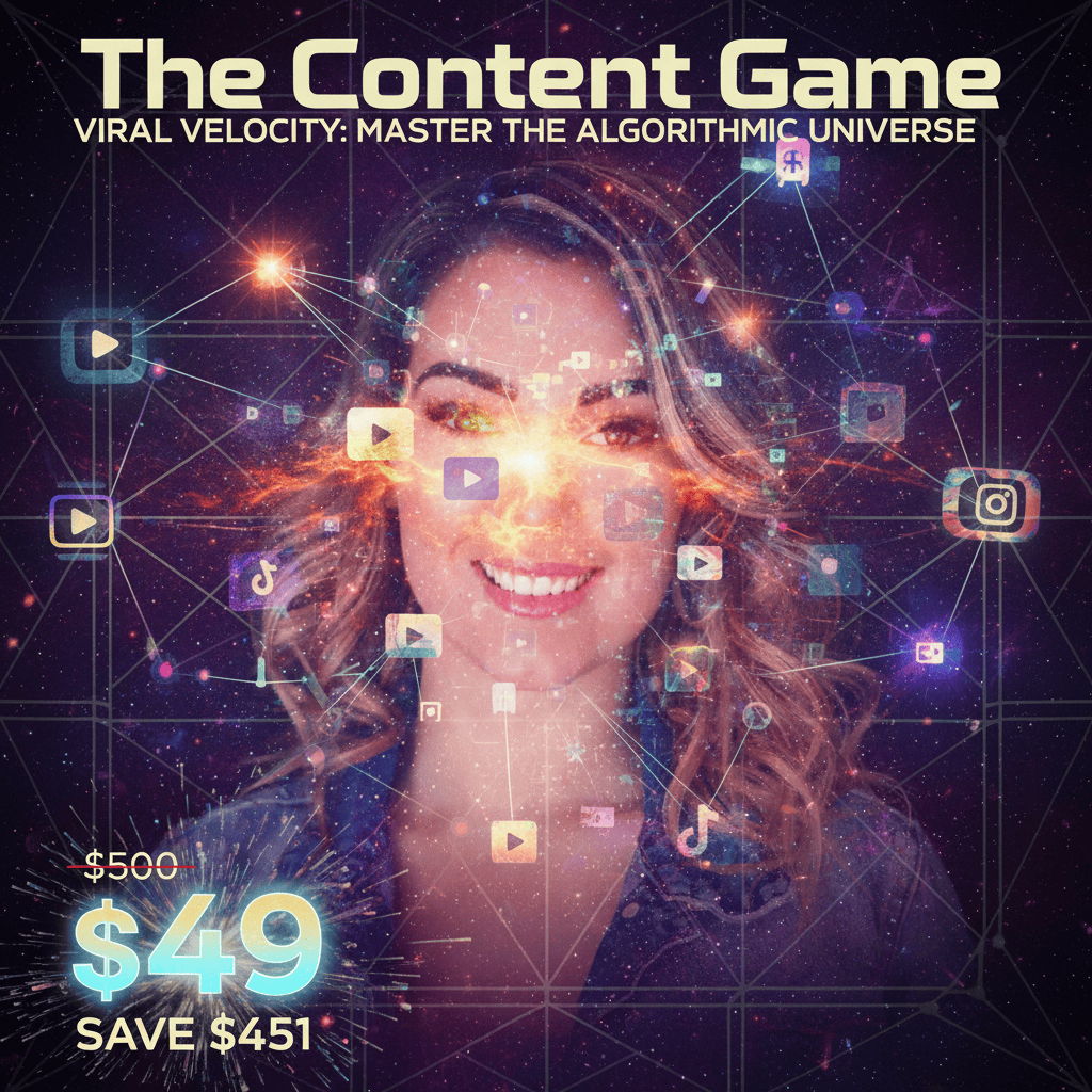The Content Game - Complete Course at Best Price 2025 by Marley Jaxx Concept