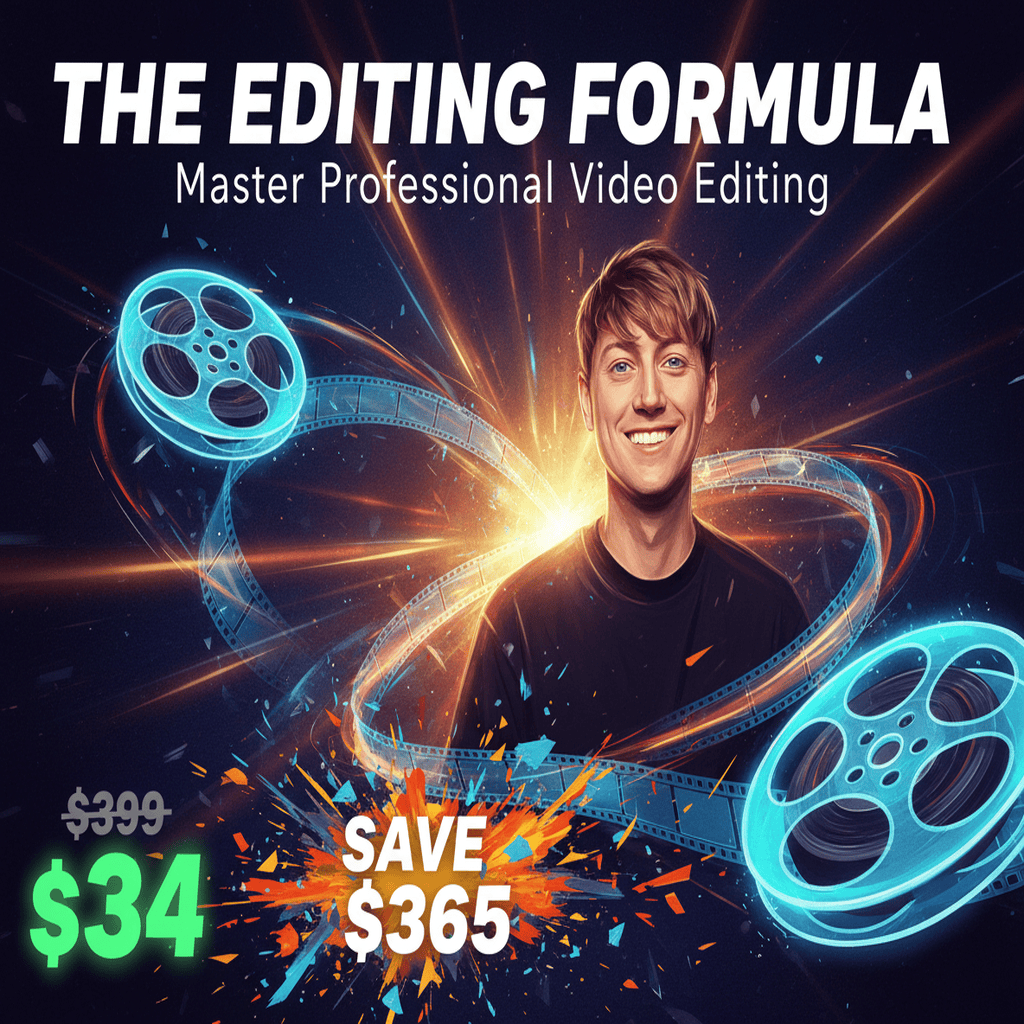 The Editing Formula - Complete Course at Best Price 2025 by Jordan Orme Concept