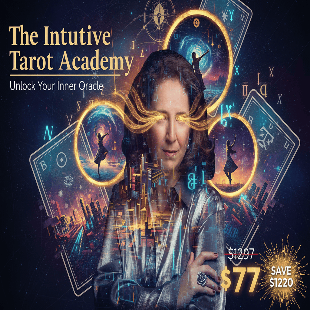 The Intuitive Tarot Academy - Complete Course at Best Price 2025 by Linda Rauch Concept