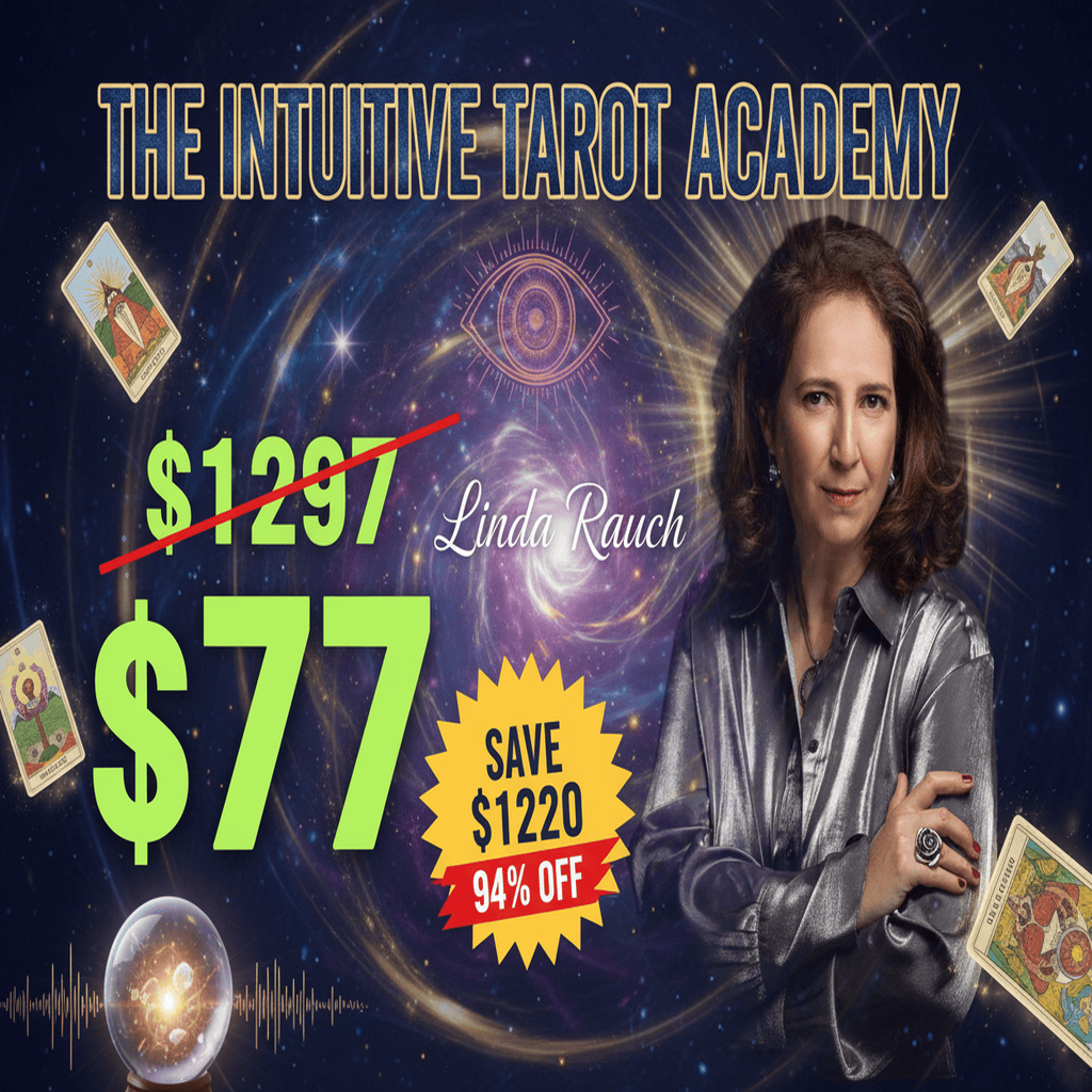 The Intuitive Tarot Academy - Complete Course at Best Price 2025 by Linda Rauch