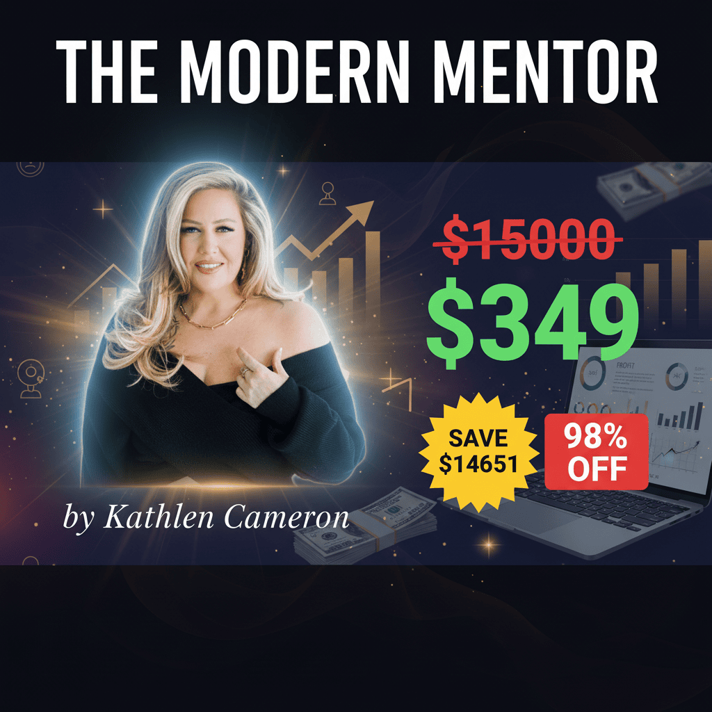 The Modern Mentor - Complete Course at Best Price 2025 by Kathleen Cameron