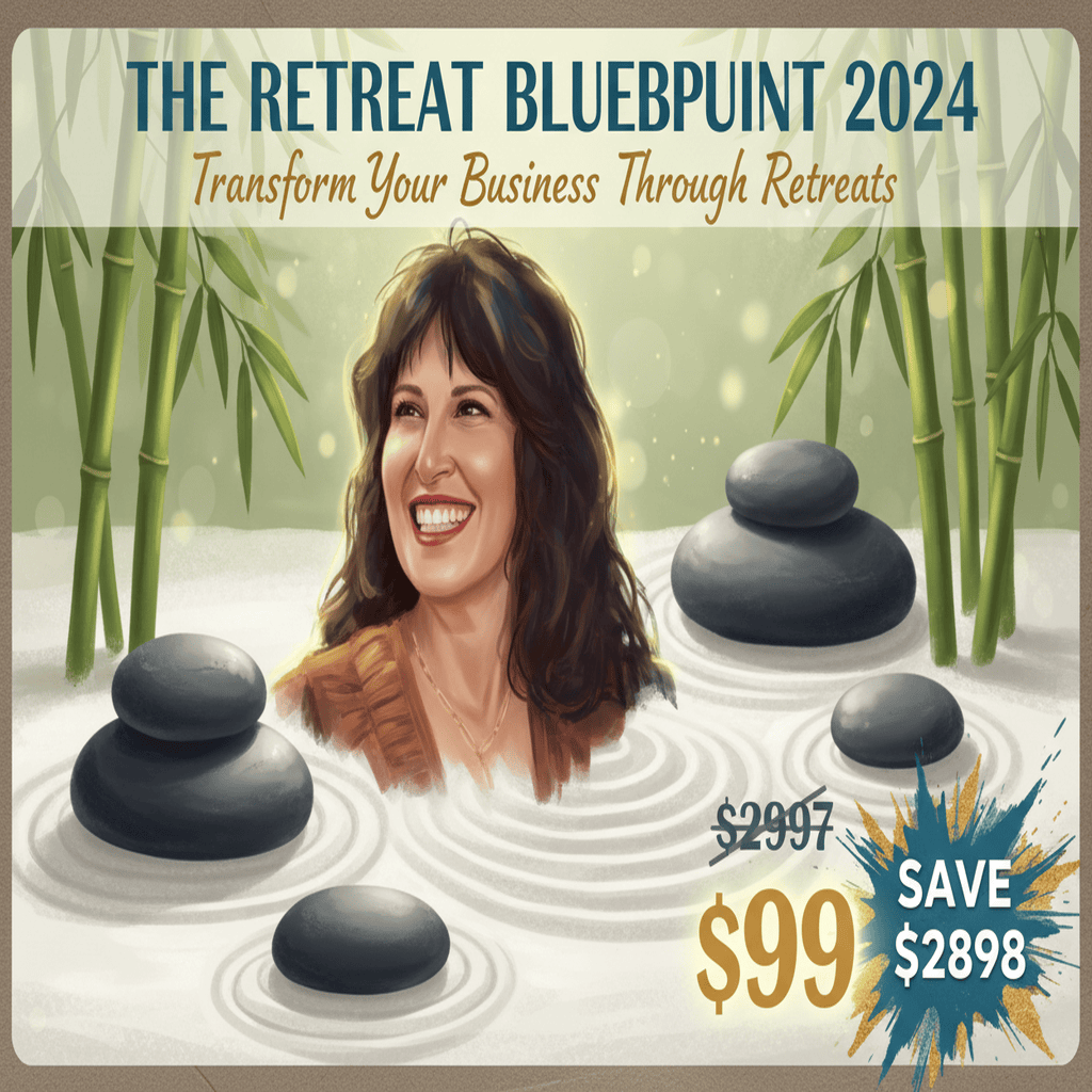 The Retreat Blueprint 2024 - Complete Course at Best Price 2025 by Sheri Rosenthal Concept