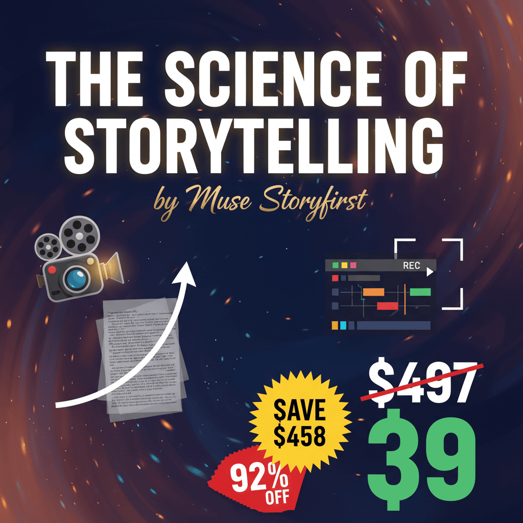 The Science of Storytelling - Complete Course at Best Price 2025 by Muse Storyfirst