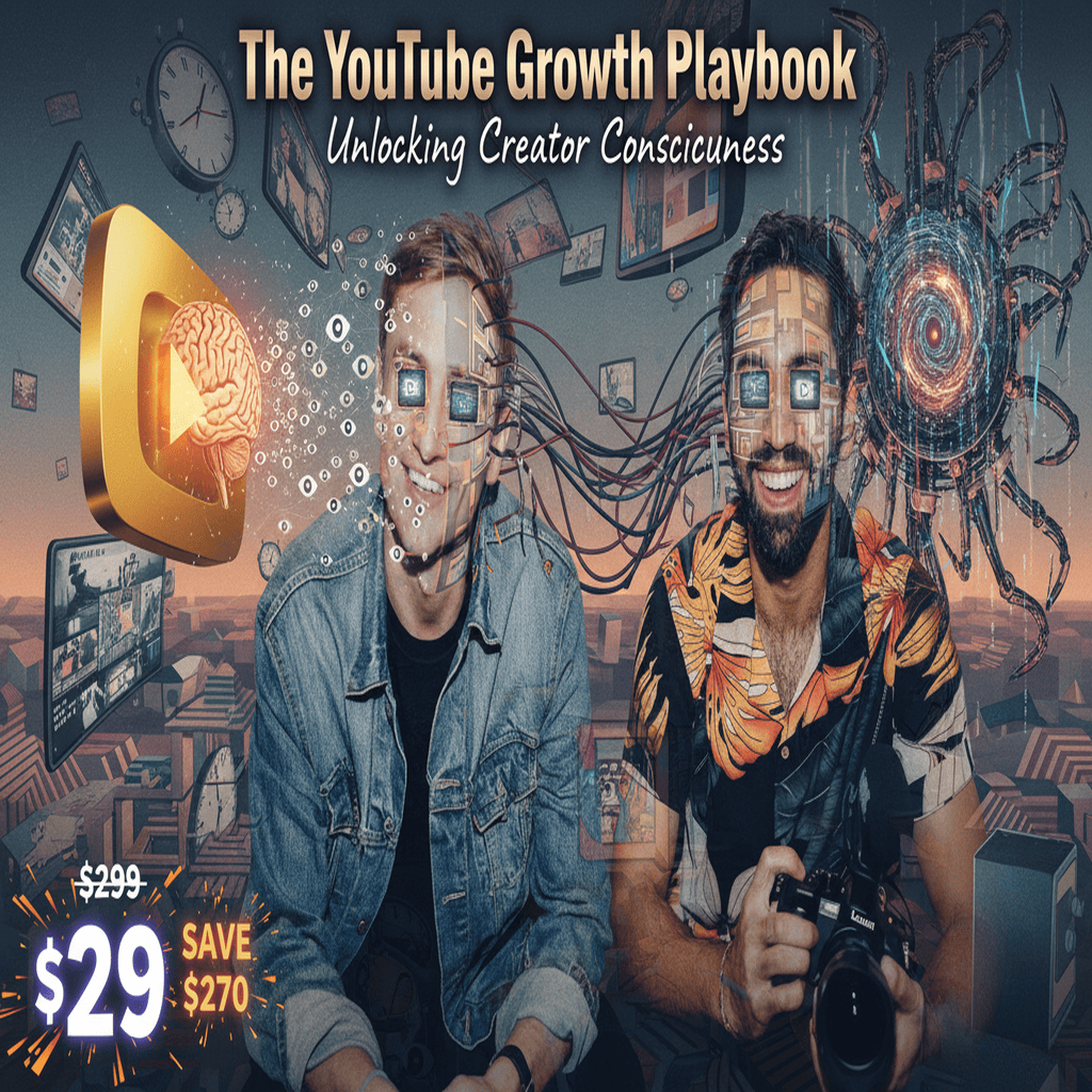 The YouTube Growth Playbook - Complete Course at Best Price 2025 by Colin And Samir Concept