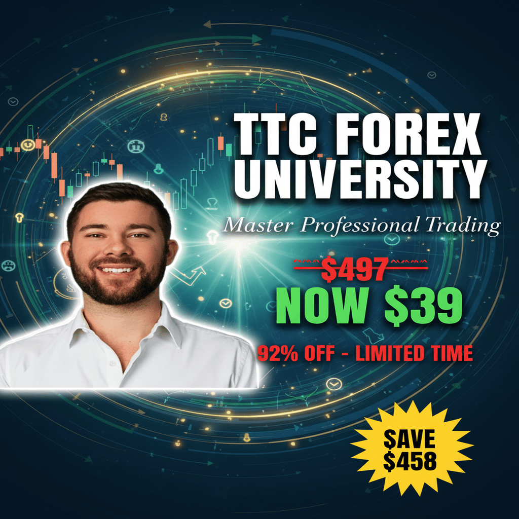 TTC Forex University - Complete Course at Best Price 2025 by Steven