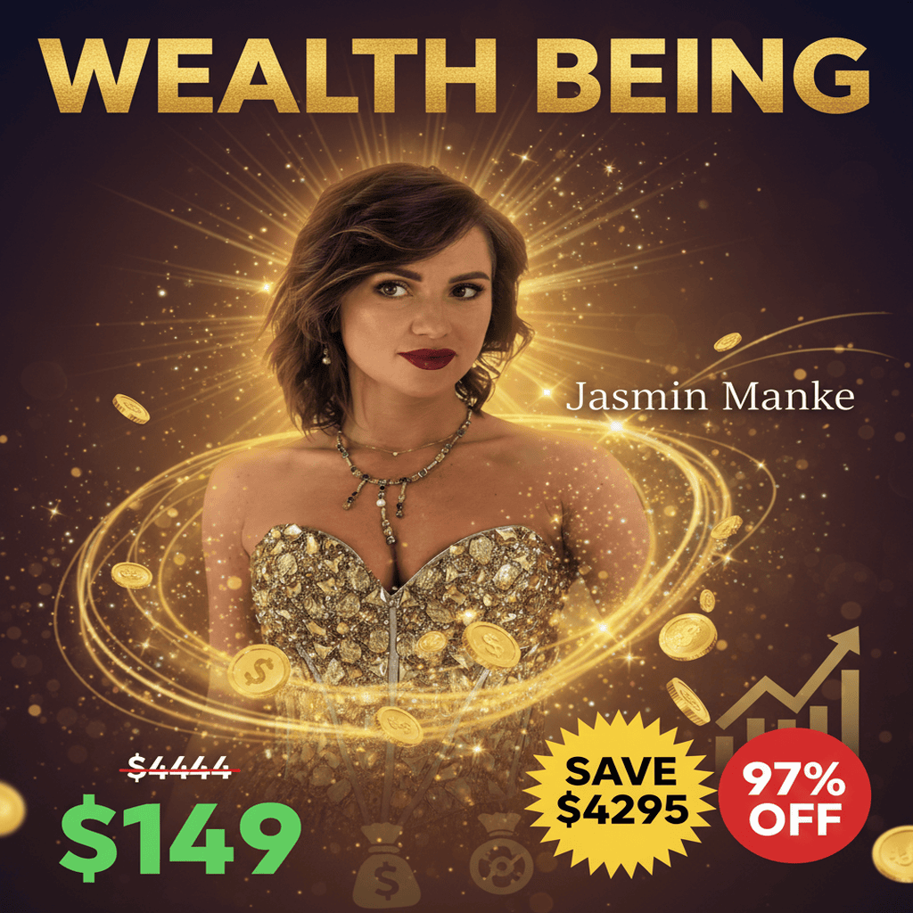 Wealth Being - Complete Course at Best Price 2025 by Jasmin Manke