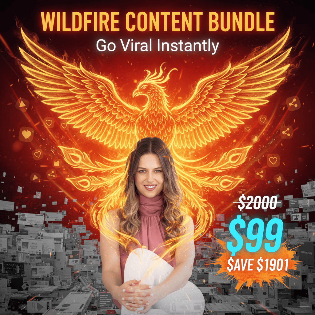 Wildfire Content Bundle by Milana Sarenac: Complete Course at Best Price Concept