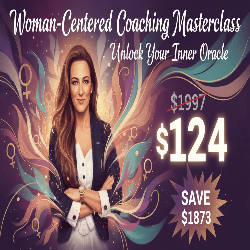 Woman-Centered Coaching Masterclass by Claire Zammit: Complete Course at Best Price Concept