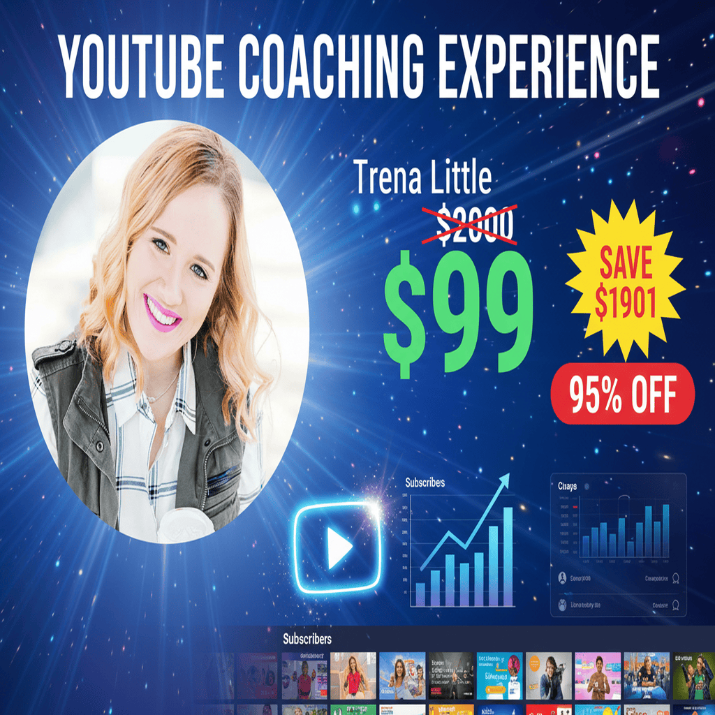 YouTube Coaching Experience - Complete Course at Best Price 2025 by Trena Little